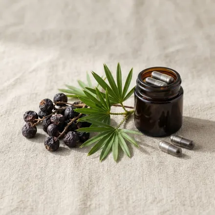 Saw Palmetto, componente que puede formar parte de la fórmula de Bururan